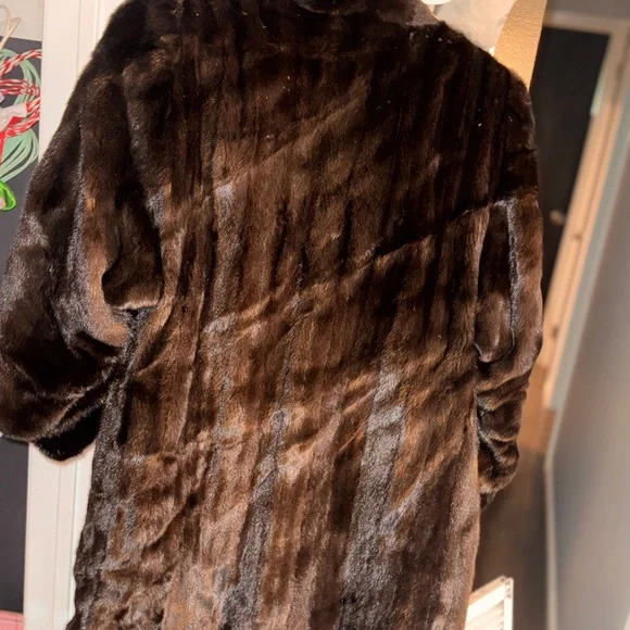 Vintage Brown Mink Fur Coat by Easton Furs
